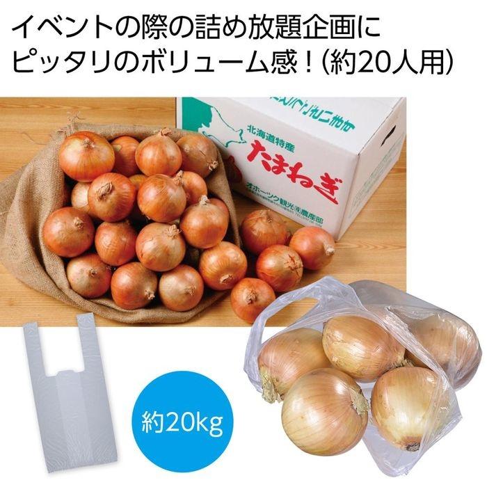 2476283 北海道産 玉ねぎ詰め放題セット20kg(約20人用)