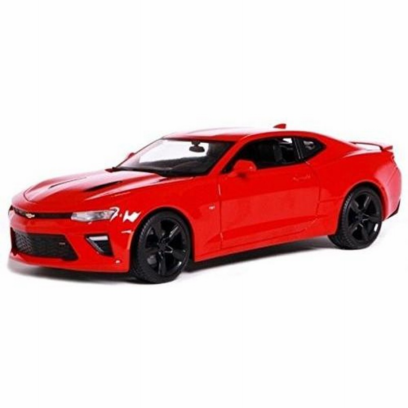 Diecast Model ミニカー:マイスト Maisto 1/18 シボレー カマロ 2016 Chevrolet Camaro SS レッド  ダイキ | LINEショッピング