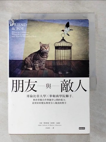 【書寶二手書T2／心靈成長_BPR】朋友與敵人_亞當．賈林斯基