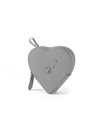 造型MINI POUCH(真皮心形)
