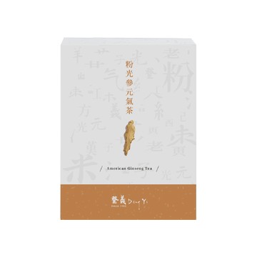 【調整體質】粉光參元氣茶8入 參香甘甜 (8入/盒)