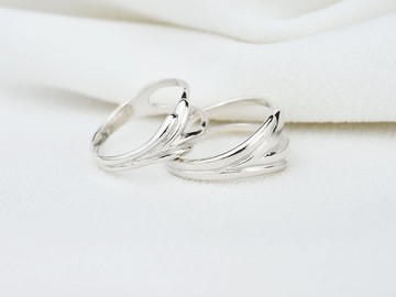 愛情萌芽 | 刻字戒指 情侶對戒 925純銀 手作銀飾 情人節