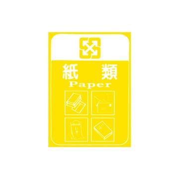 垃圾分類貼紙 回收桶 垃圾桶  一般垃圾 寶特瓶 金屬 紙 玻璃 塑膠 鐵鋁罐 鋁箔包 資源回收 【領券滿額再折千6/30止】