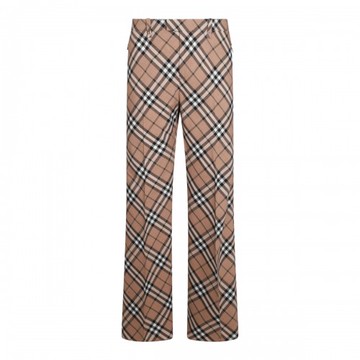 Burberry - Beige Wool Pants 48