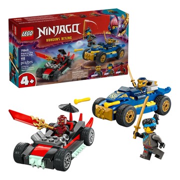 【LEGO 樂高】磚星球〡 71840 旋風忍者 羅格和錐克斯的賽車大對決 Rogue vs. Drix Race Car Duel