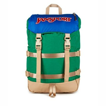 Jansport Skip Pack [JS0A86DV88Q] 後背包 垂直拉鍊 復古 現代 機能 冒險系列 青草綠