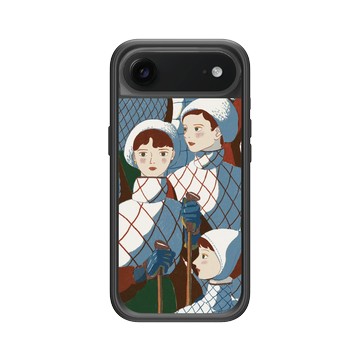 iPhone Air Mod NX -邊框背蓋組合 (相機按鈕) 黑 - Konatsu Tani 谷小夏 - 雪日群像