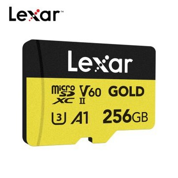Lexar 雷克沙 Gold microSDXC UHS-II V60 256G 高速記憶卡