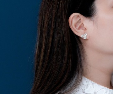 :涅丘葉: 純銀耳環 \ 可維修店家