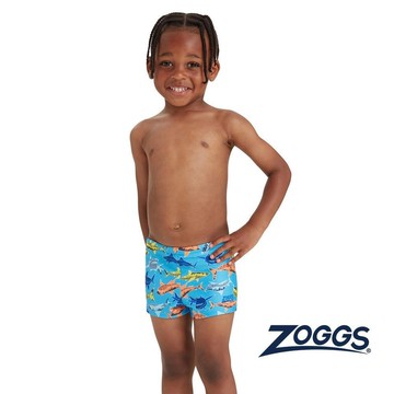 ZOGGS 幼童《群鯊突圍》環保四角泳褲