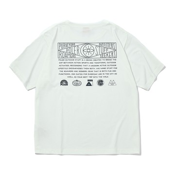日本限定 Poler HISTORY REG TEE 經典版型短袖T恤 / 白