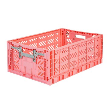 土耳其Aykasa折疊收納籃(L)-杏桃粉