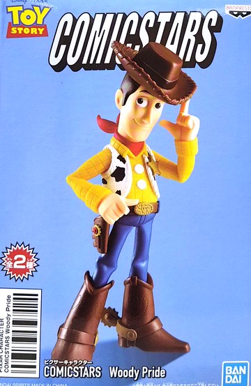 日版 Comic stars Woody 玩具總動員 胡迪 單售 彩色款 皮克斯 迪士尼 公仔 警長 漫畫明星