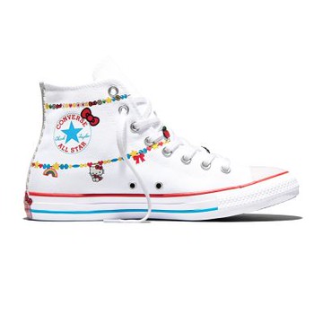 Converse Ctas Hi 休閒鞋 男鞋 女鞋 帆布鞋 白彩色 三麗鷗 印花 高筒 A17699C