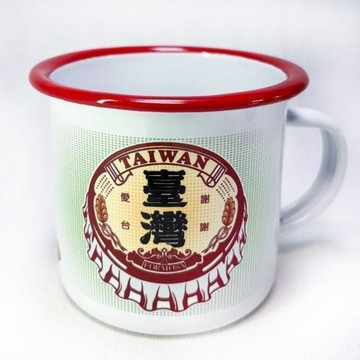 謝謝愛台350ml琺瑯杯