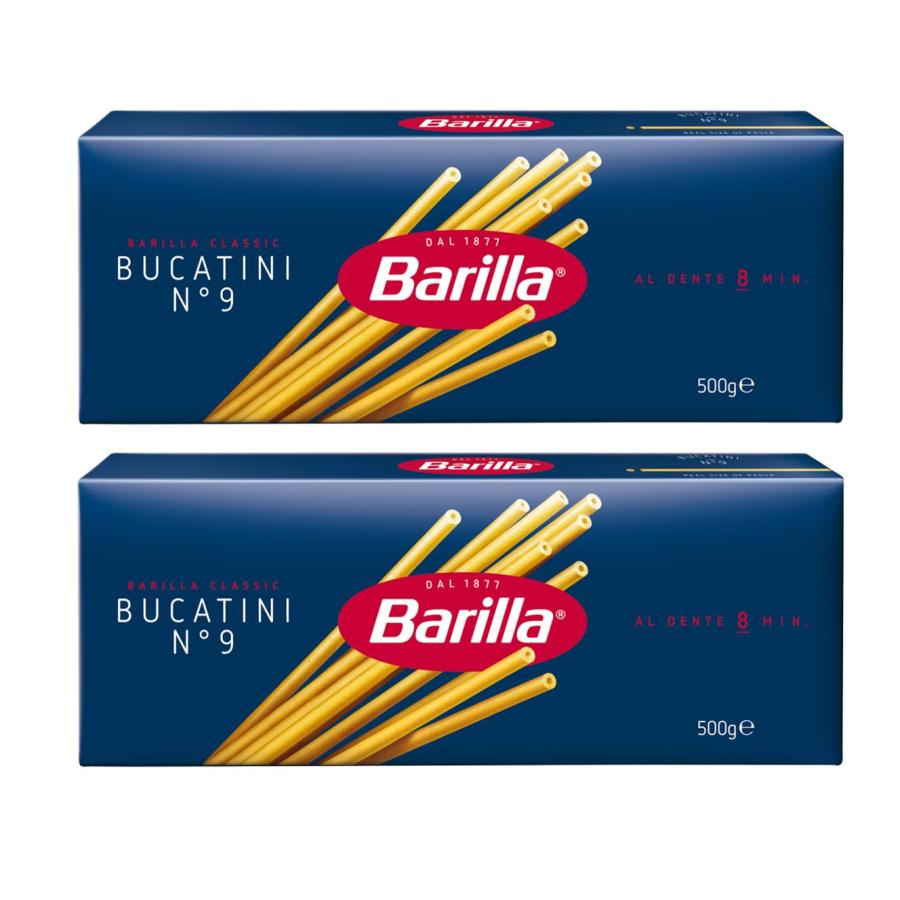 BARILLAバリラ パスタ ブカティーニ 500g×2個 [正規輸入品] イタリア産