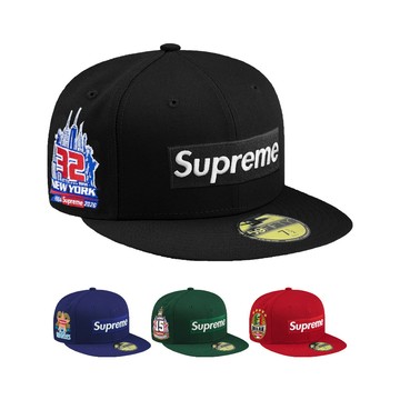 SUPREME X NEW ERA 5950 城市系列 SHOP ANNIVERSARY BOX LOGO 限量 全封帽