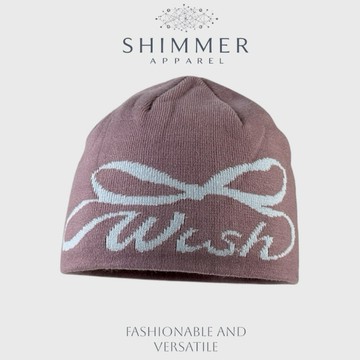 秋冬戶外運動保暖帽 羊毛混紡 雙層保暖 滑雪帽 登山帽 毛帽 針織帽 微光