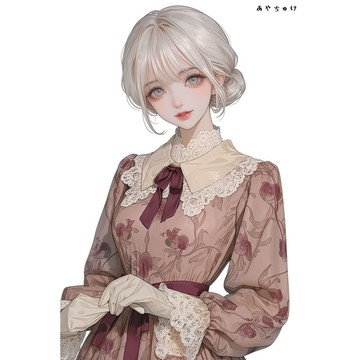 【9 月新作】07-142-0277 人物貼紙 幻想復古浪漫喫茶