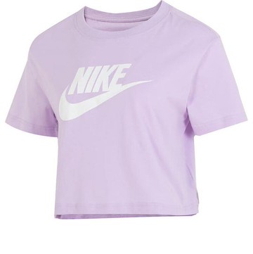 (WMNS) Nike Sportswear Essential Crop Top (Asia Sizing) 'Purple'