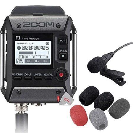 Zoom F1-LP 2-Input   2-Track Portable Digital Handy Multitrack Field Recorder with Lavalier Microphone   Zoom WSL-1 Windscreen for LMF-1   LMF-2 Laval