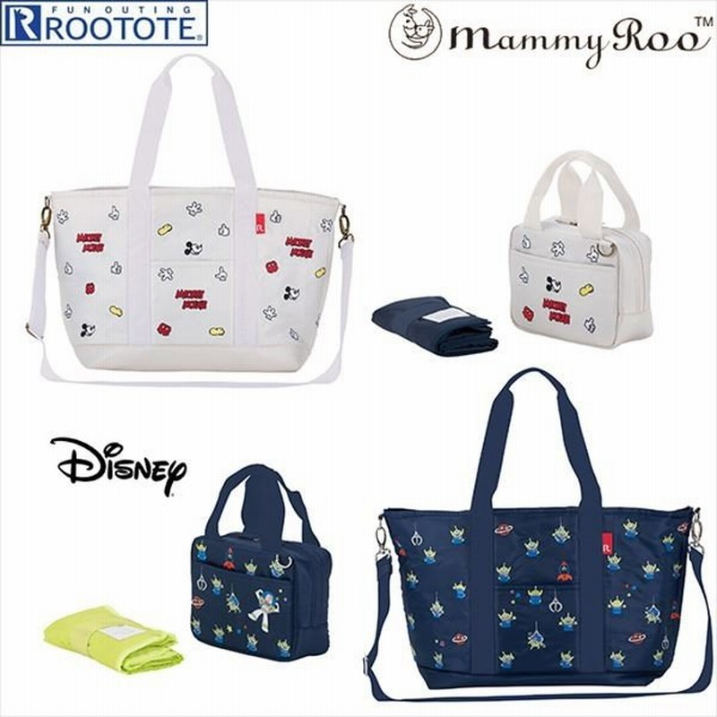 Rootote ルートート トートバッグ 通販 サイドポケット Mammyroo マミールー Disney ディズニー 刺繍 ママバッグ ミッキー マザーズバッグ バッグ 通販 Lineポイント最大0 5 Get Lineショッピング