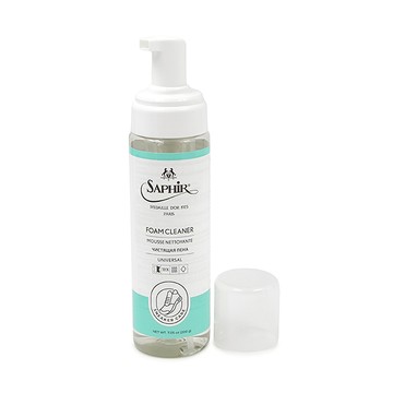 鞋鞋俱樂部 法國SAPHIR金質天然溫和清潔慕斯200ml 1瓶 906-K71