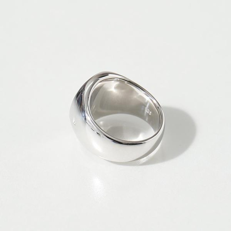 TOMWOOD トムウッド 925 シルバーリング Larvikite オーバル TOM WOOD oval larvikite ring トムウッド オーバル