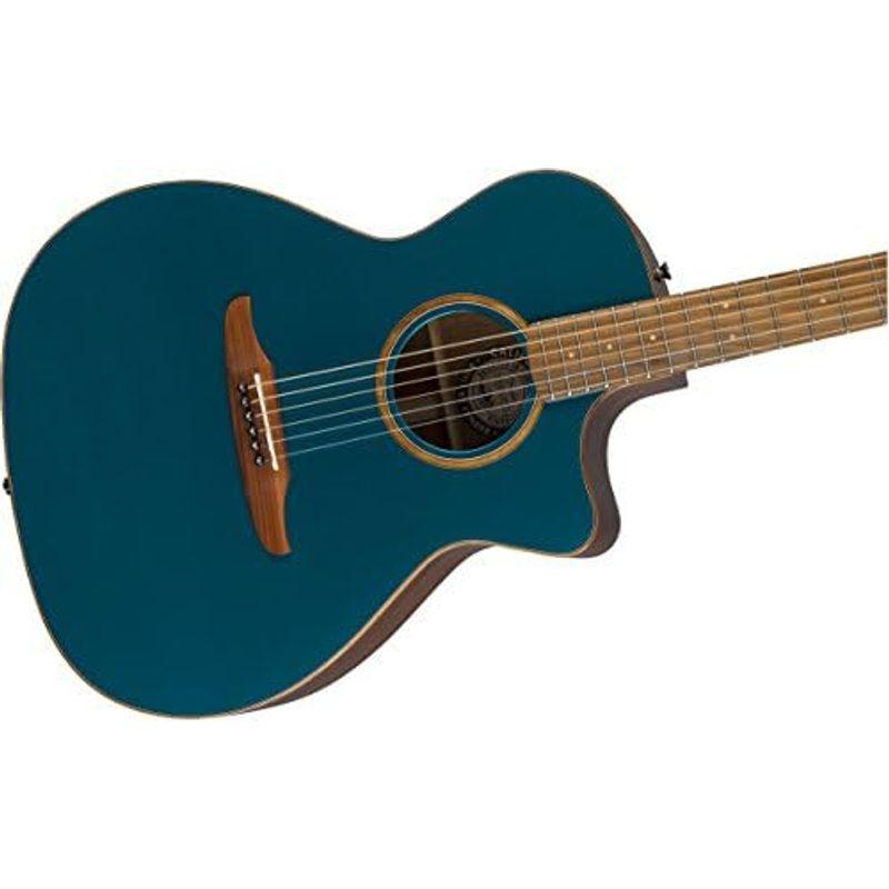 Fender エレアコ Redondo Player, Belmont Blue ソフトケース付属