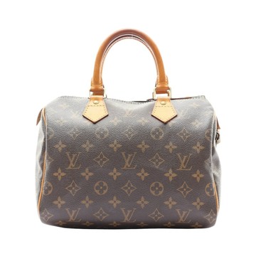 LOUIS VUITTON 路易威登 Speedy 25 手提包 棕色 原花帆布 M41528 【二手名牌BRAND OFF】
