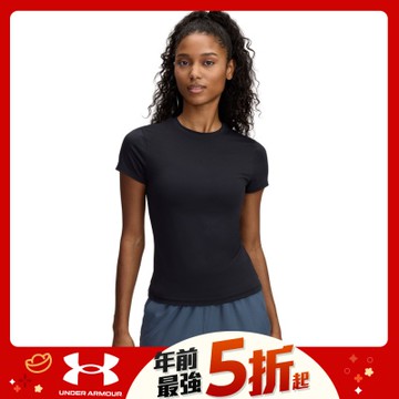 【UNDER ARMOUR】UA 女 Meridian Core 短袖T-Shirt_6000341-001