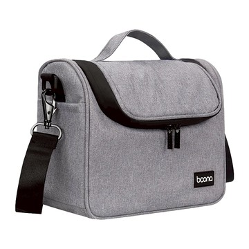 baona 包納 數位單眼相機包 中號 牛津布材質 25x21x16cm  灰色  1個