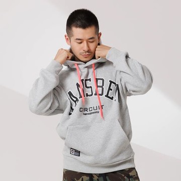 hansbenny秋冬季日系重磅寬松連帽衛衣男加厚保暖潮休閑時尚男生