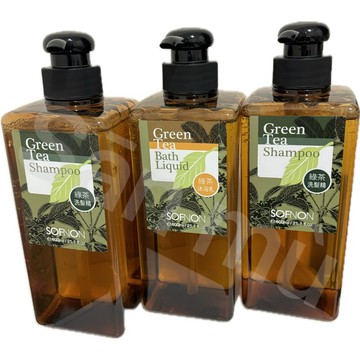 上山採藥綠茶600ml詩芙儂sofnon綠茶洗髮精沐浴乳