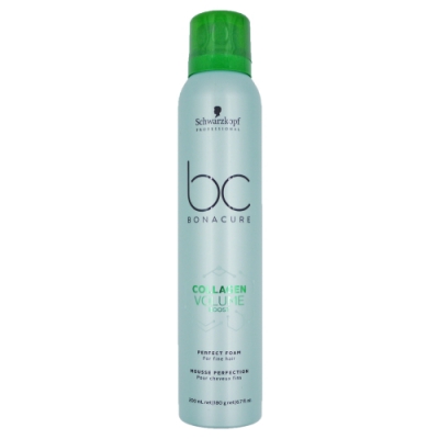 Schwarzkopf施華蔻 漢高公司貨 豐盈俏彈 膠原蛋白蓬鬆慕絲 200ml