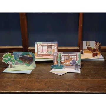 梁實秋立體卡4款