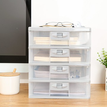 辦公桌收納盒置物架文件整理柜膠帶收納宿舍抽屜式桌面物品收納盒