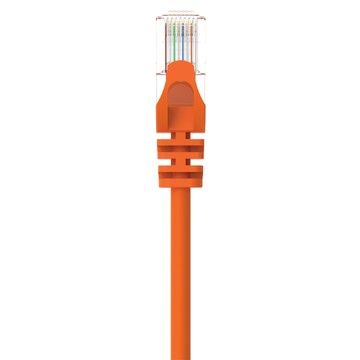 POLYWELL 寶利威爾 CAT6 高速網路線 RJ45 福祿克認證 PW15-W58-F070  7m  橘色  1條