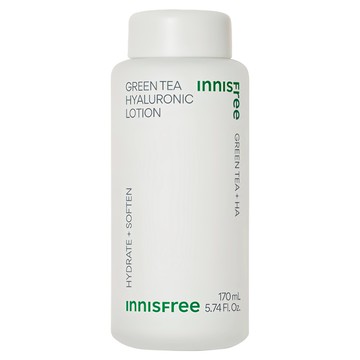 INNISFREE 台灣公司貨 綠茶玻尿酸保濕調理乳  170ml  1瓶