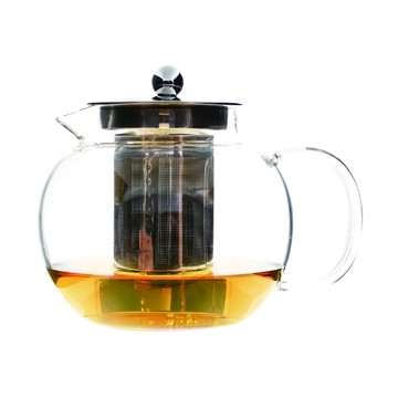 BEER BEAR 皮久熊 沏茶濾泡壺 MY-7353 14.5 x 13.5cm  玻璃  950ml  1個