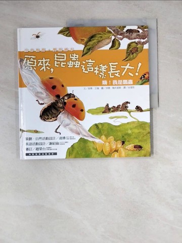 【書寶二手書T3／少年童書_Z2Y】嗨!我是瓢蟲-原來,昆蟲這樣長大!_茱蒂‧艾倫
