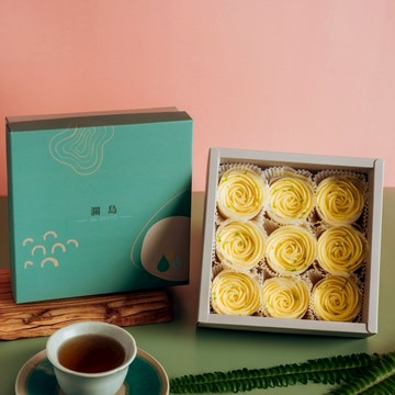 【瀾島de GRATO】玫瑰檸檬塔_九入禮盒(年度熱銷百萬)