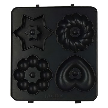 MATURE 美萃 熱壓三明治機專用 甜甜圈烤盤 12.4 x 13.4cm 302g 2個  1組