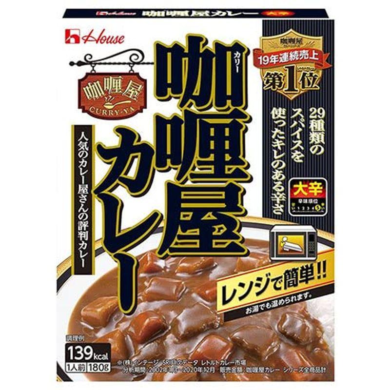 ハウス食品 カリー屋カレー 大辛 180g×30個入