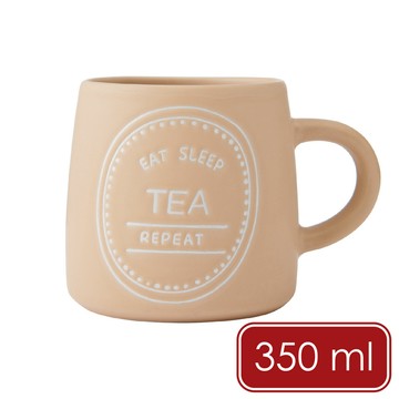 Mikasa Dinnerware 美國 石陶馬克杯(杏仁奶橘350ml) / 拿鐵杯 撞色對杯 北歐風 情侶對杯 可機洗 洗碗機可洗