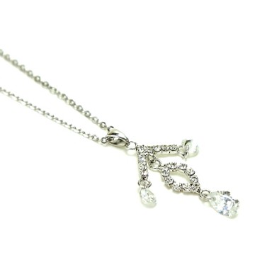 Bear & Color著色【水滴水晶】項鍊