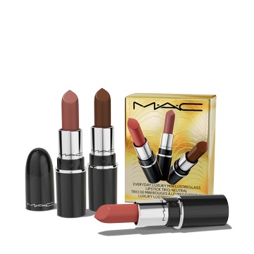 MAC Cosmetics 金緻聖誕系列-3色迷你唇膏組