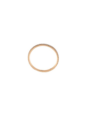 Anita Ko - diamond band ring - women - 18kt Gold/Diamond - 5 1/2 - Metallic