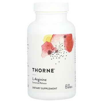 Thorne, L-精氨酸，120 粒膠囊（每粒膠囊 500 毫克）
