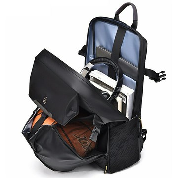 【巴黎精品】現貨+預購 男防水後背包多功能側背包雙肩包托特包大容量側背包單肩包機能包包-輕便2色a1kg34